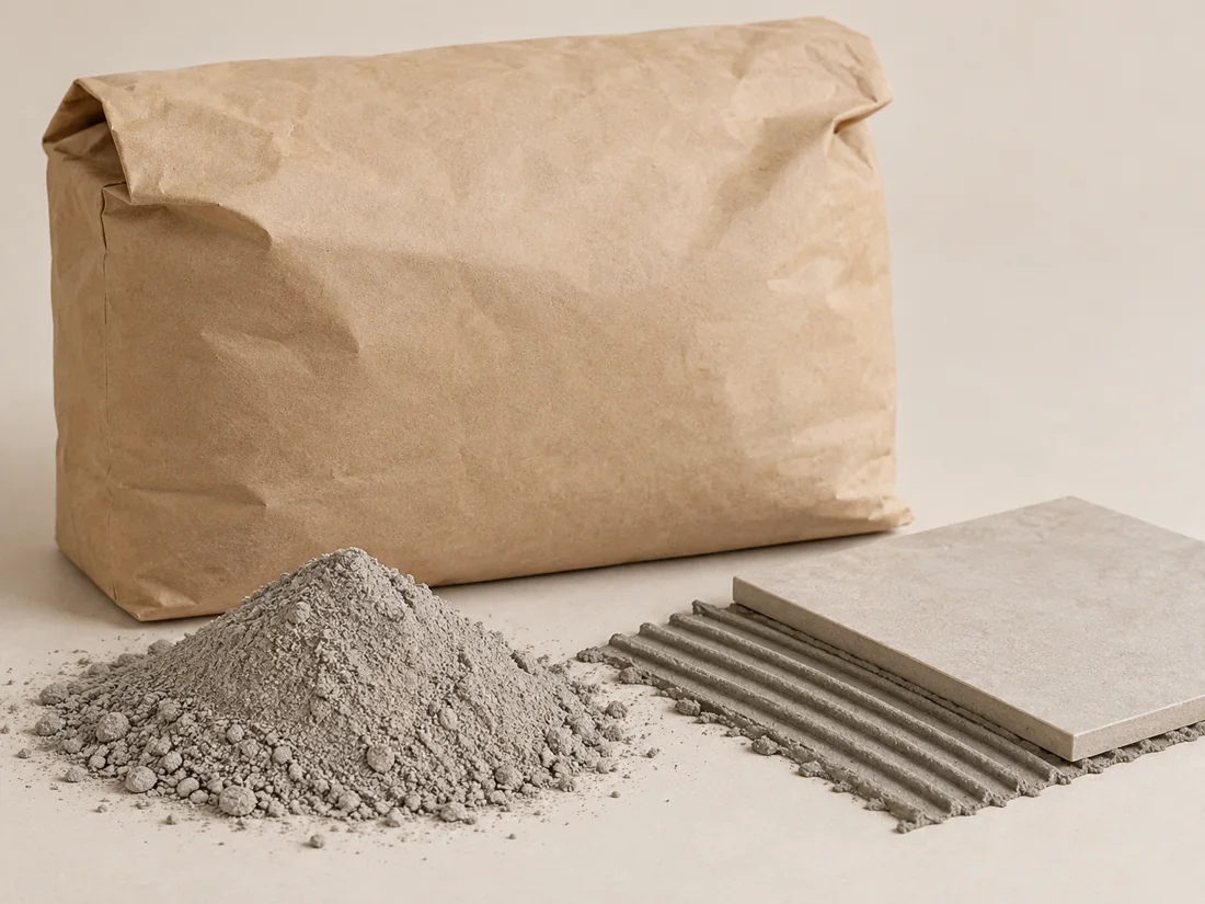 Fliesenkleber und Flexkleber C1 / C2