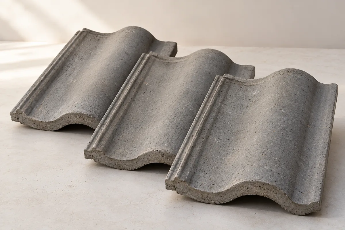 Betondachsteine · 334 × 420 mm